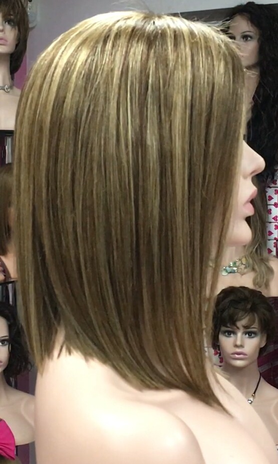 Peluca natural MELANIA TOP TUL color 5h27