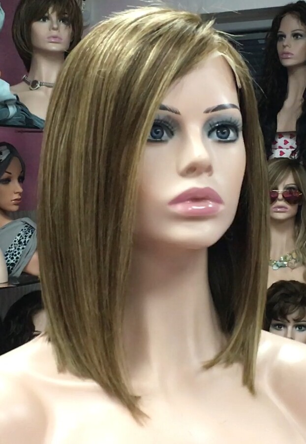 Peluca natural MELANIA TOP TUL color 5h27
