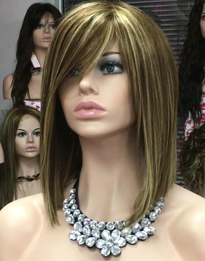 Peluca natural MELANIA maquina color  6h8h613