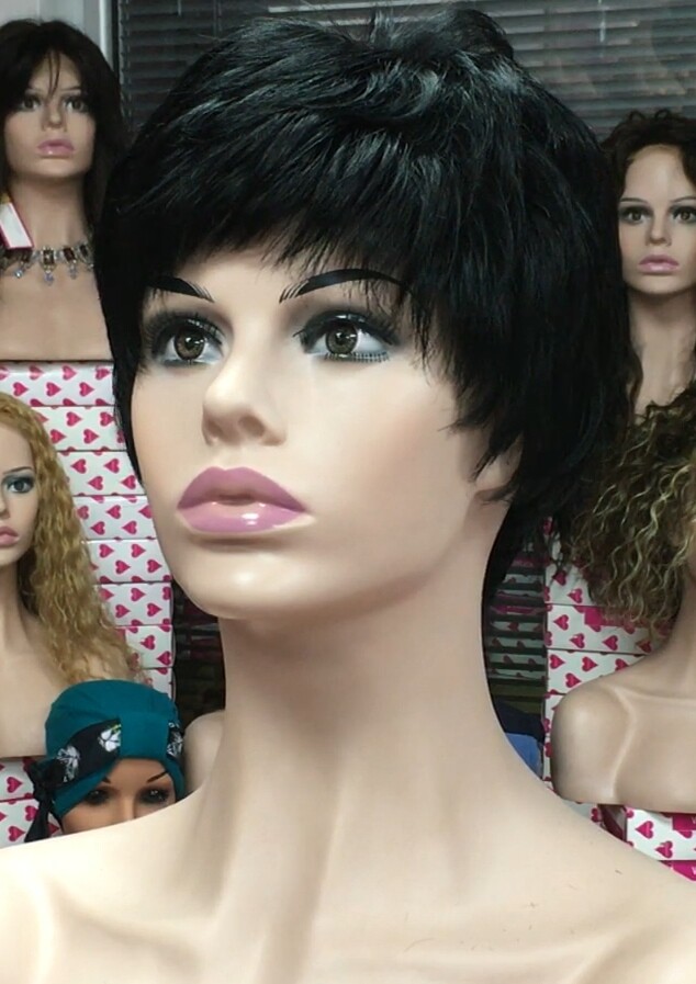 Peluca cabello natural MIA 1 confeccionada a maquina