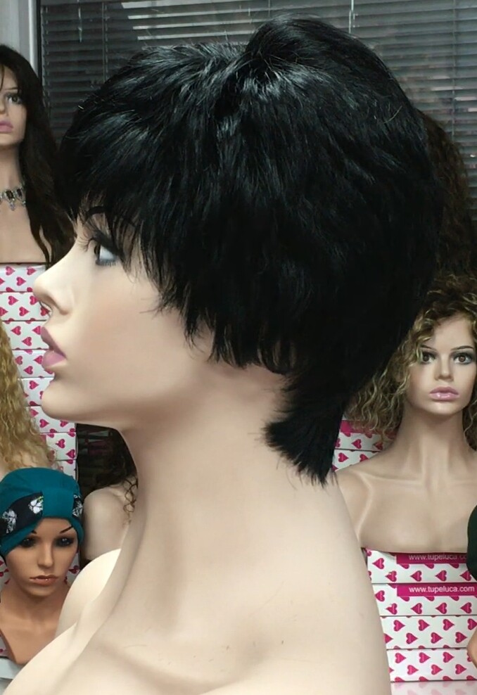Peluca cabello natural MIA 1 confeccionada a maquina