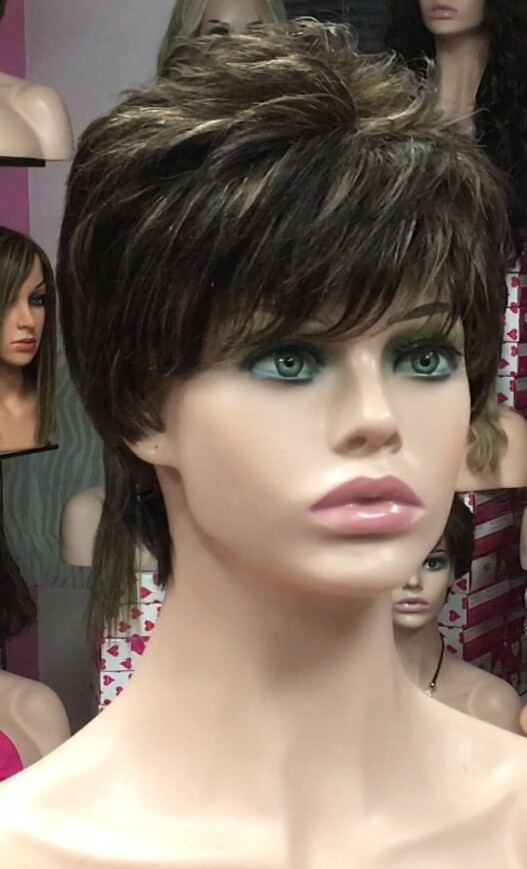 Peluca cabello natural MIA 5H16 confeccion a maquina