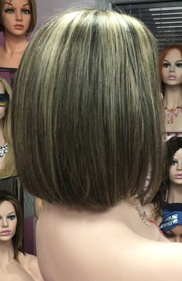 Peluca cabello natural Minauti color 4h16 tinte TOP de TUL