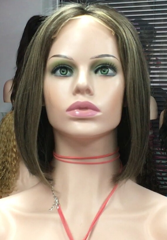 Peluca cabello natural Minauti color 4h16 tinte TOP de TUL