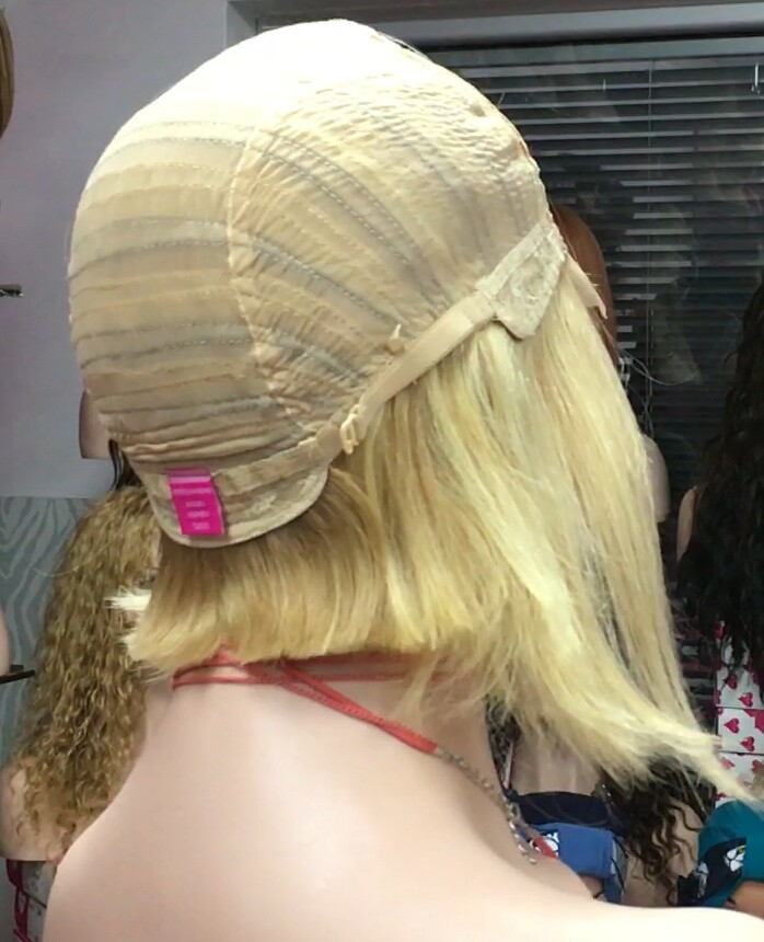 Peluca natural MINI-Minauti color 18h613 TOP TUL Transparente