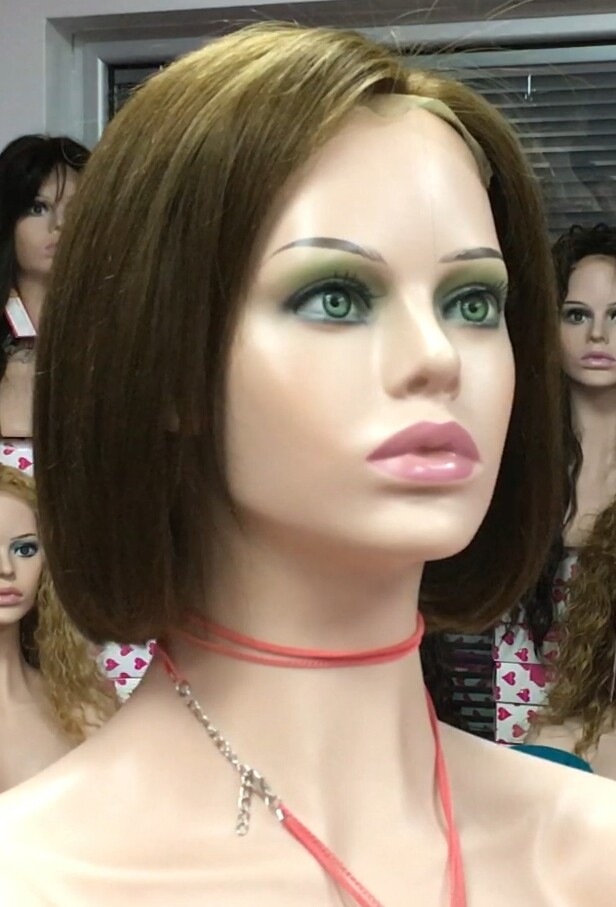 Peluca natural MINI-Minauti  color 6 TOP TUL Transparente
