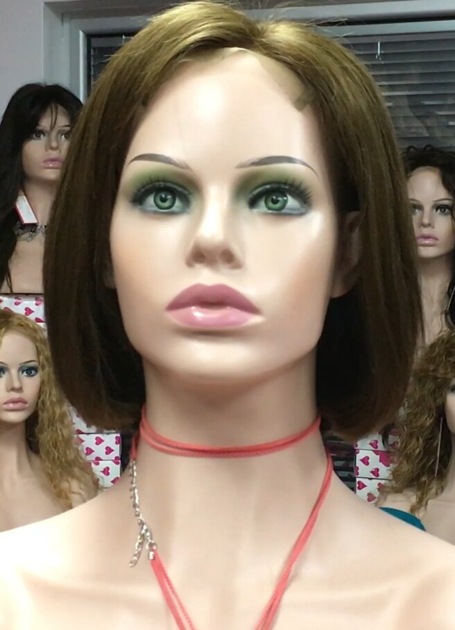 Peluca natural MINI-Minauti  color 6 TOP TUL Transparente