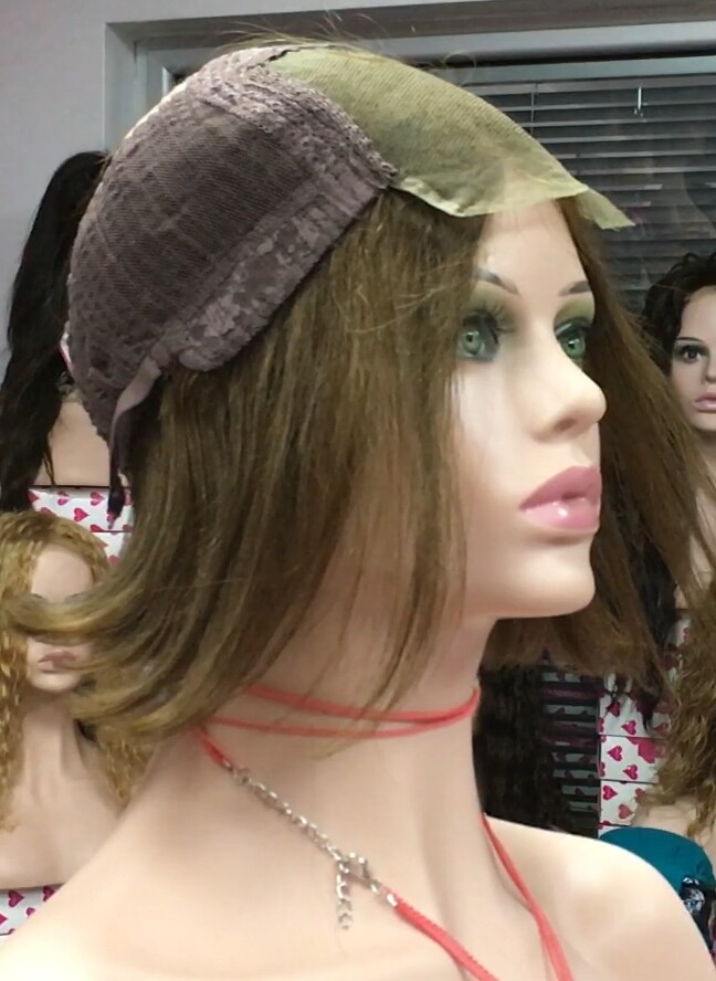 Peluca natural MINI-Minauti  color 6 TOP TUL Transparente