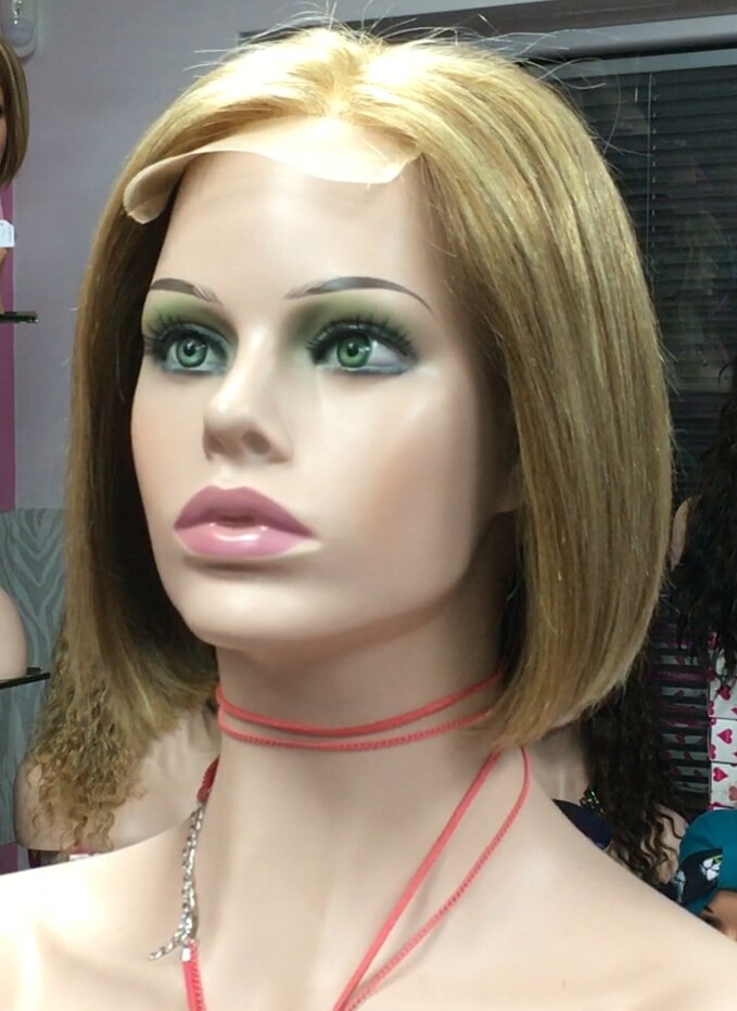 Peluca natural MINI-Minauti  color 8h613h27 TOP TUL Transparente