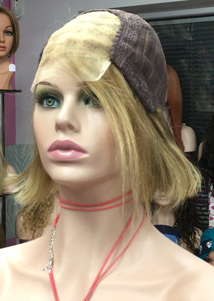 Peluca natural MINI-Minauti  color 8h613h27 TOP TUL Transparente