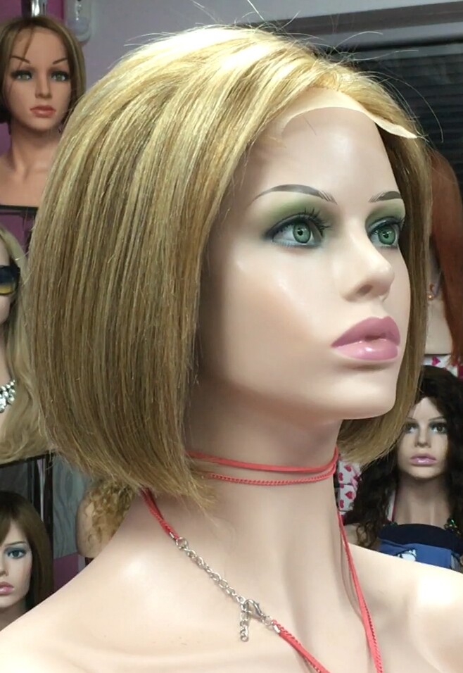 Peluca natural MINI-Minauti  color 8h613h27 TOP TUL Transparente