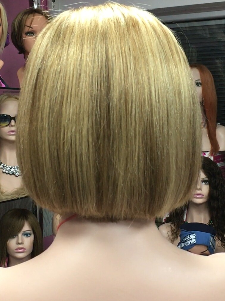 Peluca natural MINI-Minauti  color 8h613h27 TOP TUL Transparente