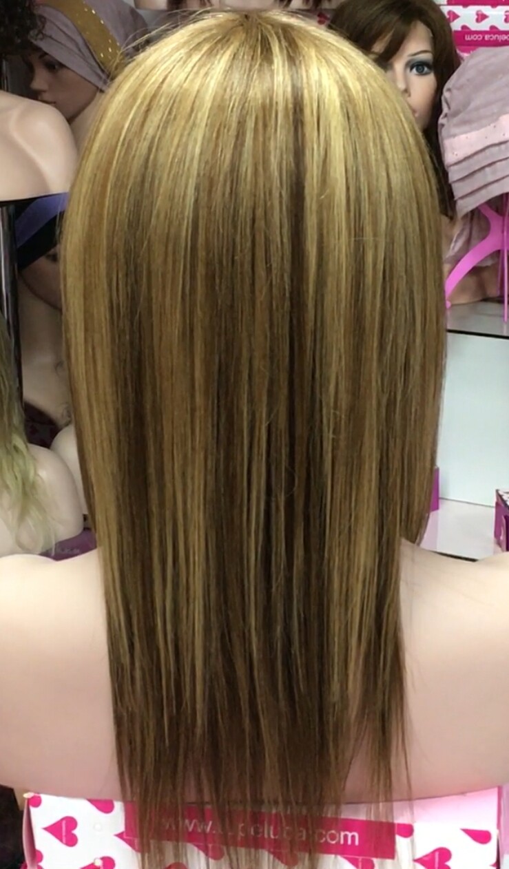 Peluca natural CLARIS 10h27 confecc. a MAQUINA