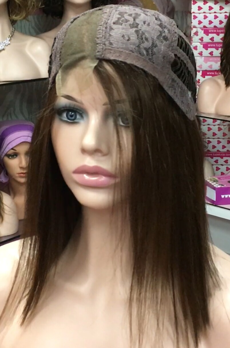 Peluca oncolgica natural MELANIA 4 RAYA  TUL transparente