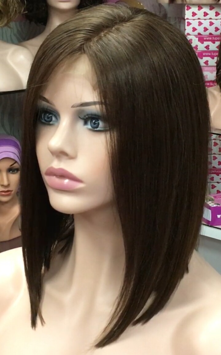 Peluca oncolgica natural MELANIA 4 RAYA  TUL transparente