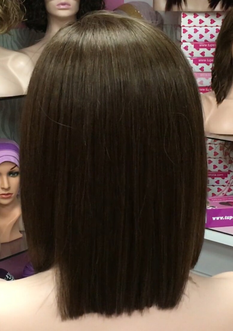 Peluca oncolgica natural MELANIA 4 RAYA  TUL transparente