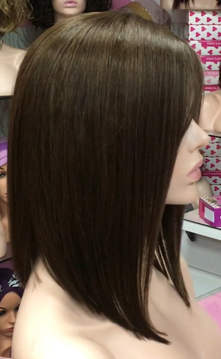 Peluca oncolgica natural MELANIA 4 RAYA  TUL transparente