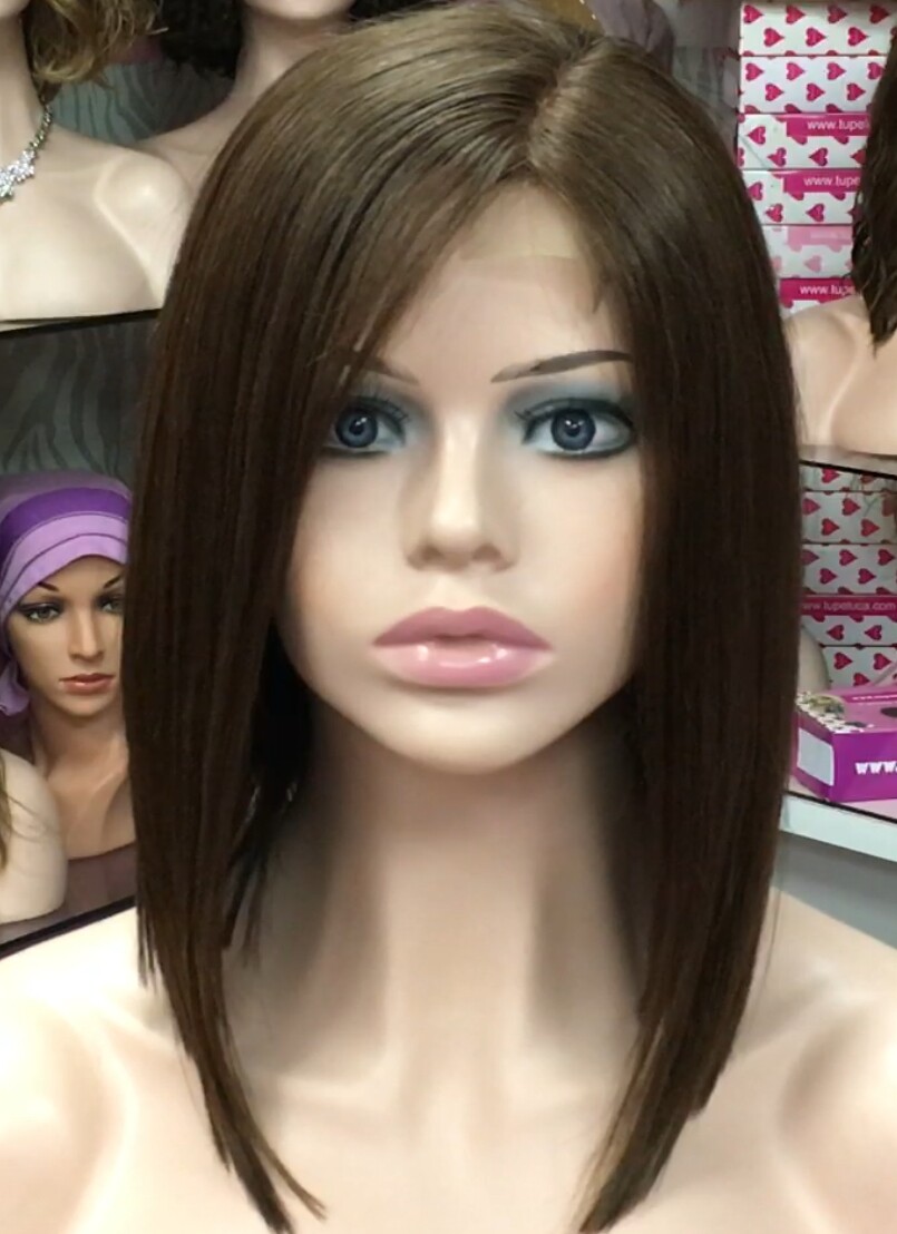 Peluca oncolgica natural MELANIA 4 RAYA  TUL transparente