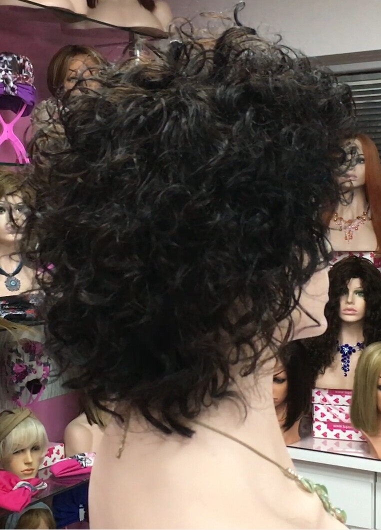 Peluca rizada natural DOLLY color 2
