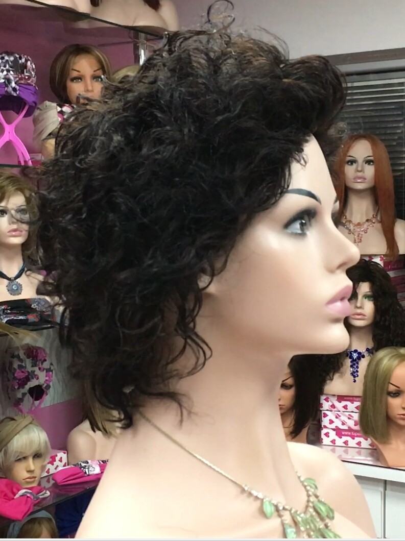 Peluca rizada natural DOLLY color 2