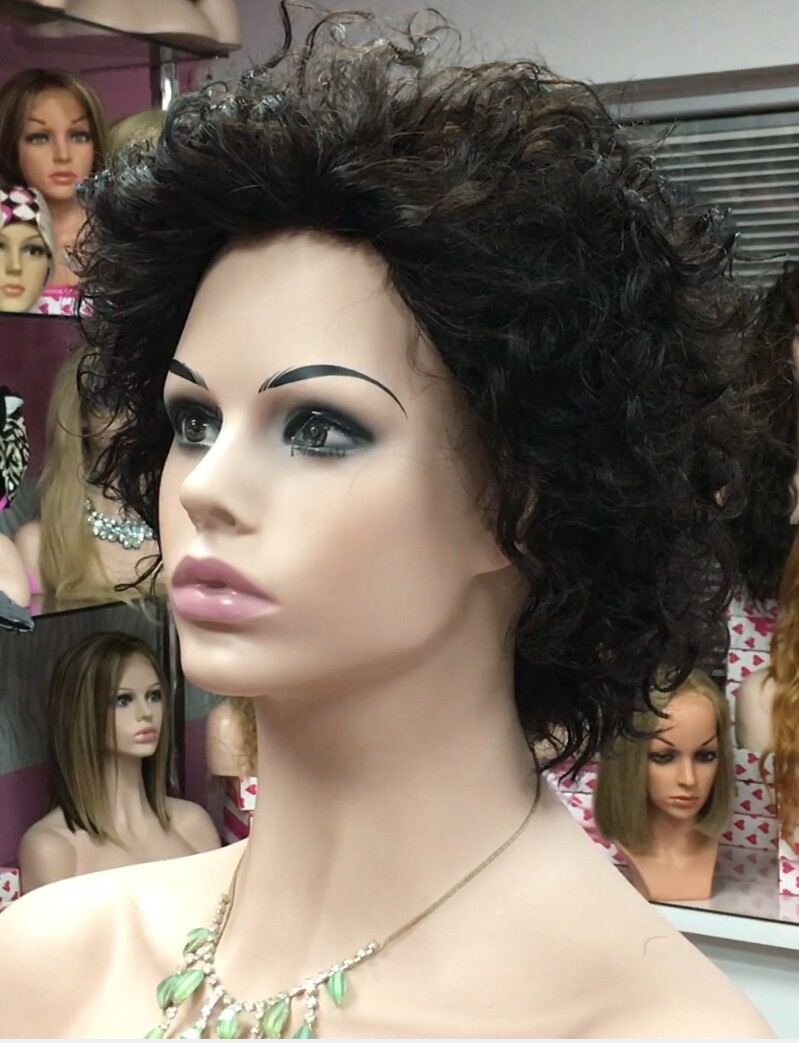 Peluca rizada natural DOLLY color 2