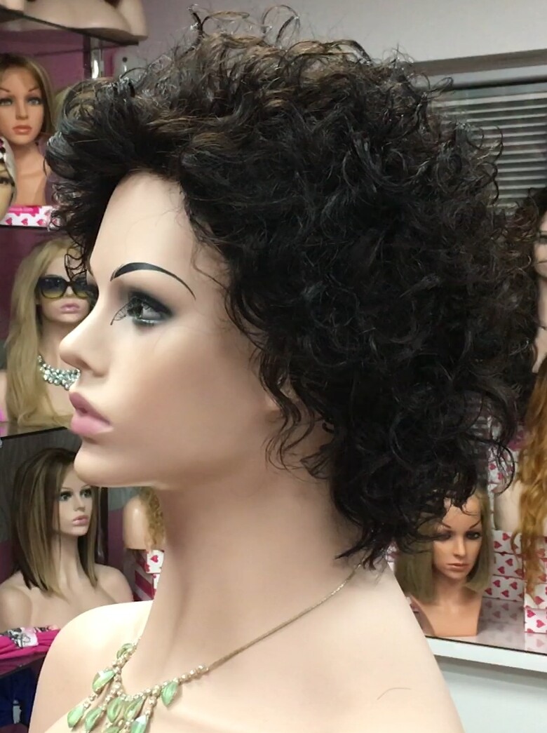 Peluca rizada natural DOLLY color 2