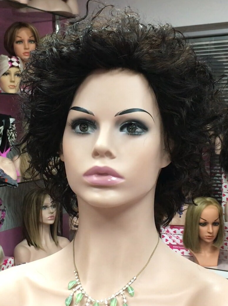 Peluca rizada natural DOLLY color 2