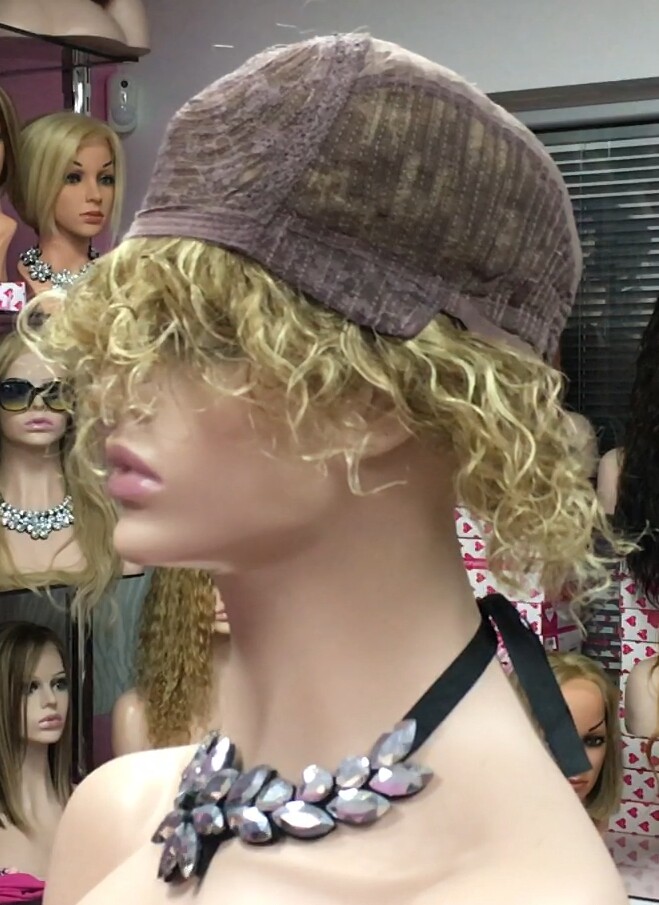 Peluca rizada natural DOLLY color 8h613