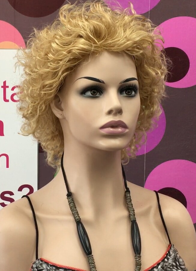 Peluca rizada natural DOLLY color 16