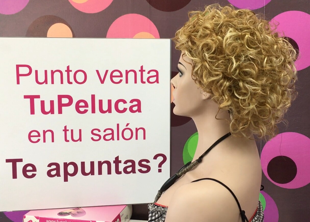 Peluca rizada natural DOLLY color 27h613