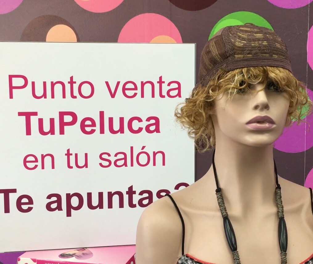 Peluca rizada natural DOLLY color 27h613