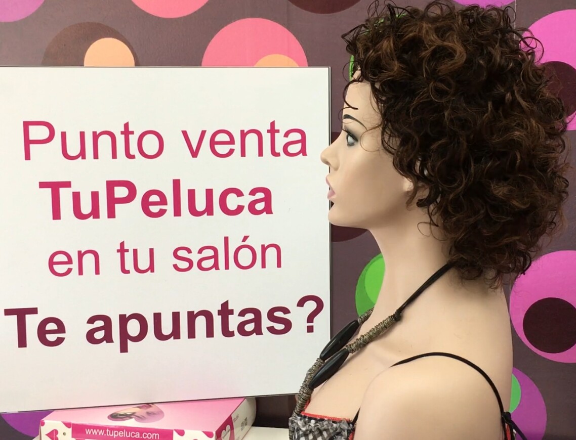 Peluca rizada natural DOLLY color 2h5