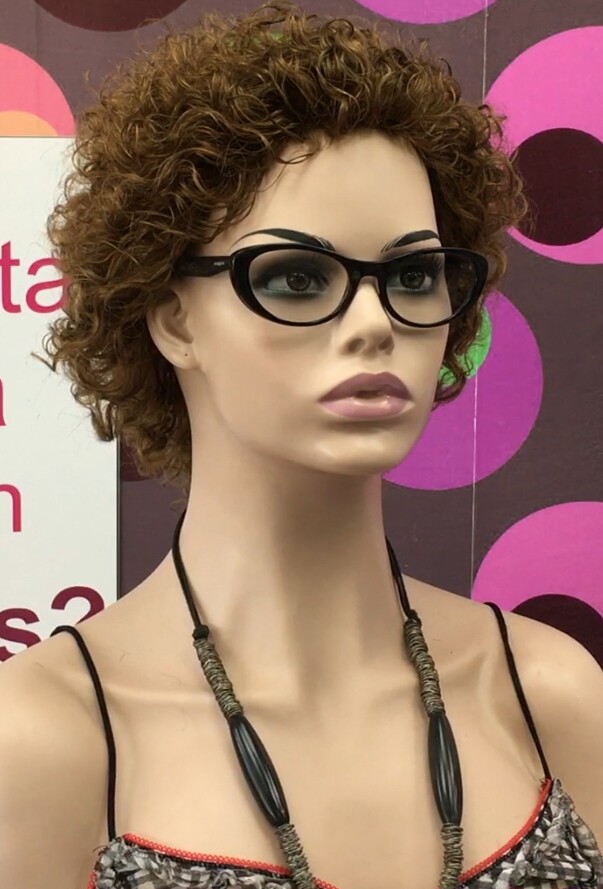 Peluca rizada natural DOLLY color 6