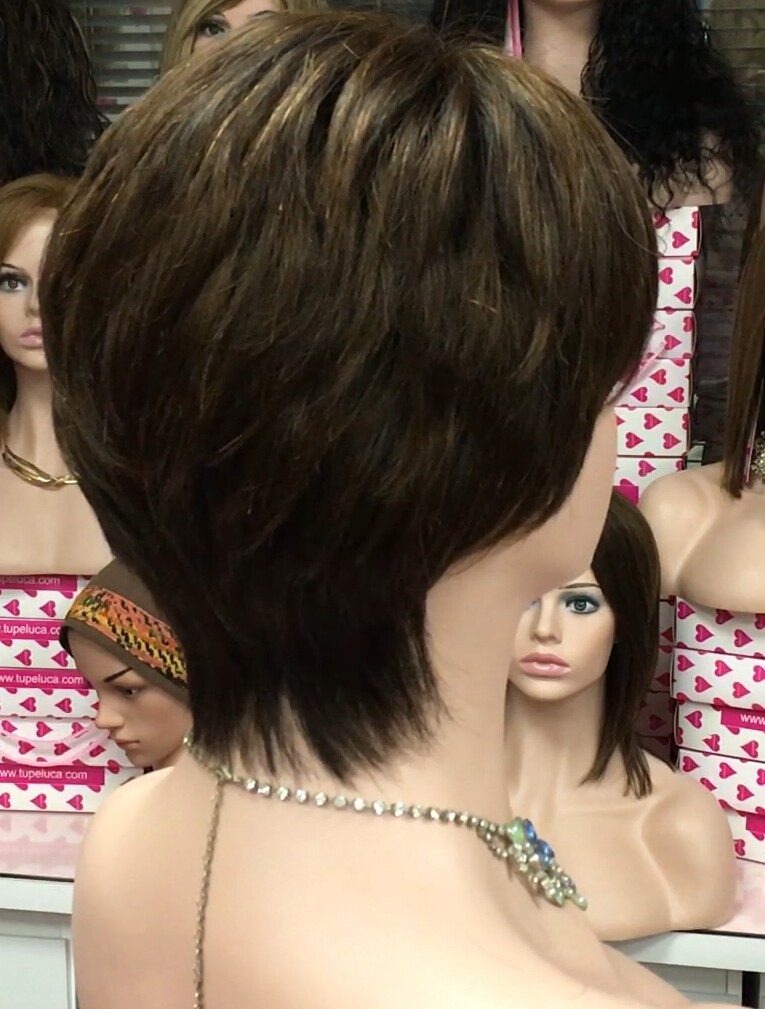 Peluca natural SANDY  color 2h5 TOP TUL Transparente