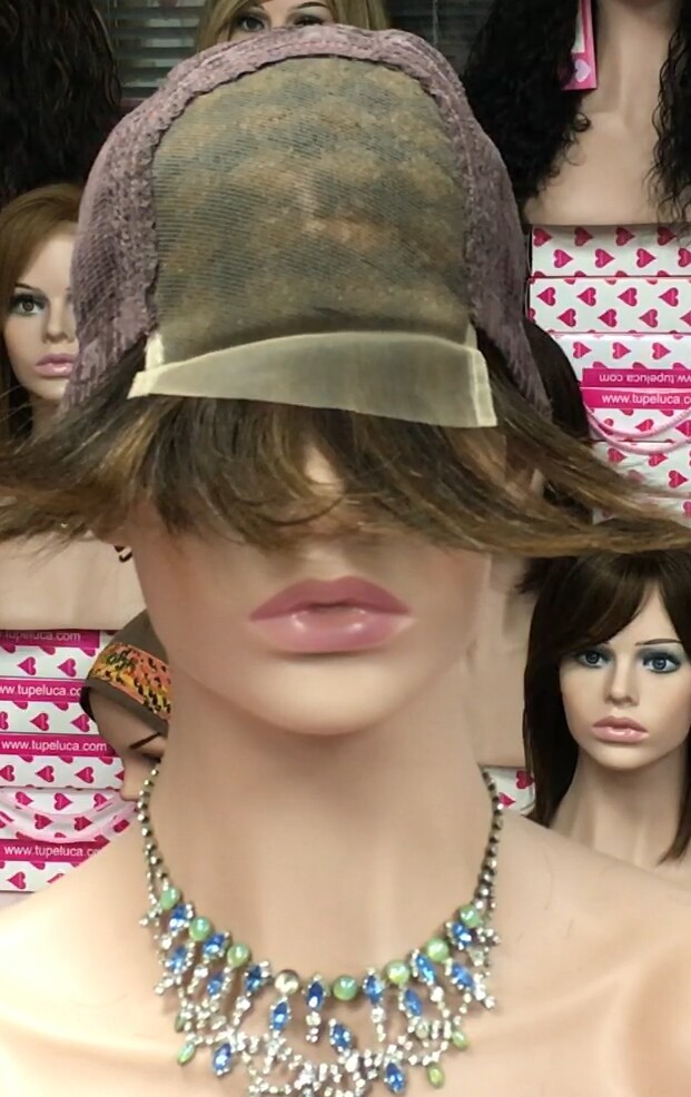 Peluca natural SANDY  color 2h5 TOP TUL Transparente