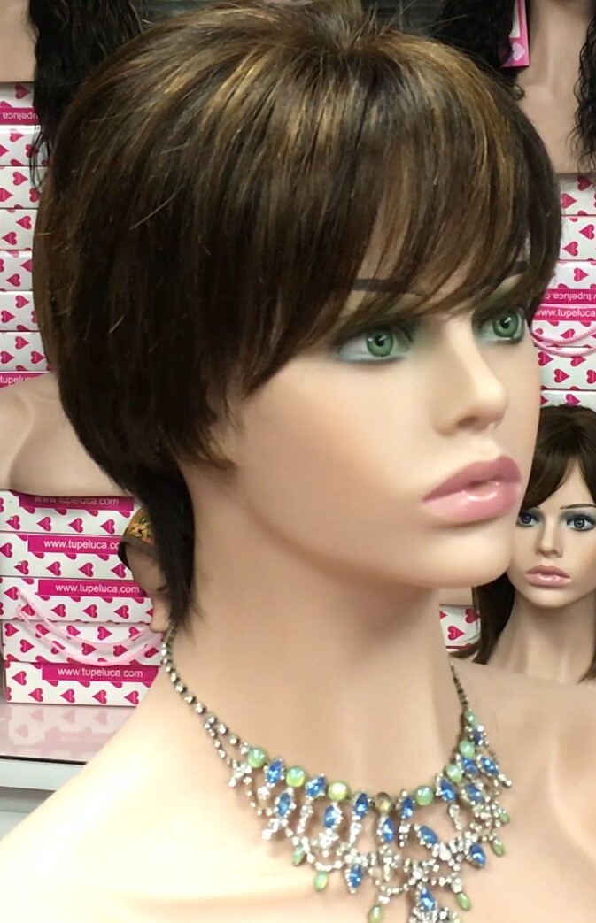 Peluca natural SANDY  color 2h5 TOP TUL Transparente