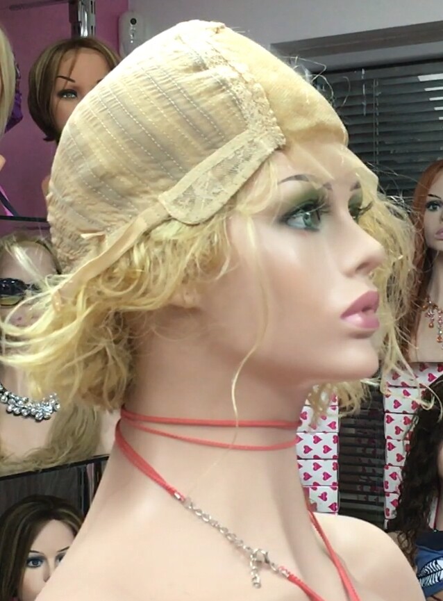 Peluca natural SOFIA-Difusor color 18h613 TOP TUL transparente