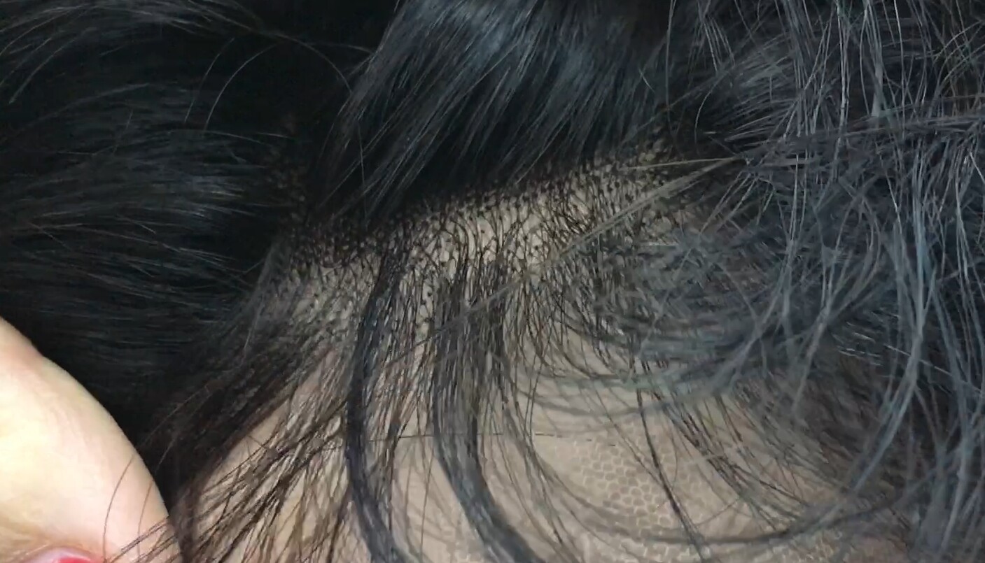 Peluca natural SOFIA-Difusor color 2 TUL transparente