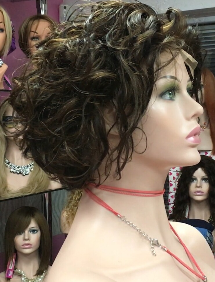 Peluca natural SOFIA-Difusor color 2h5 TOP TUL transparente