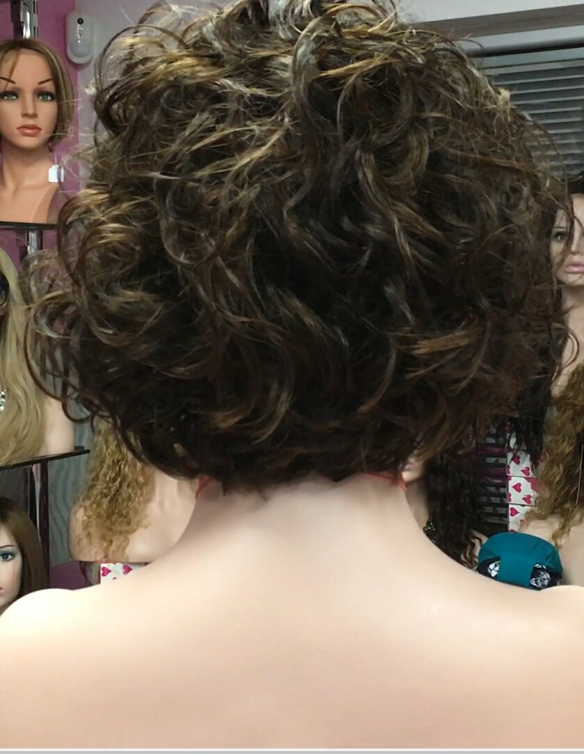 Peluca natural SOFIA-Difusor color 2h5 TOP TUL transparente