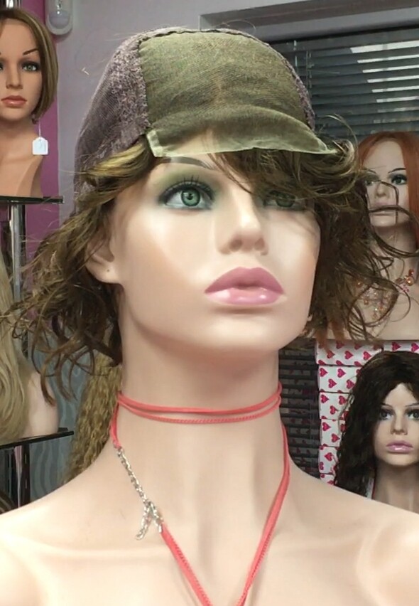 Peluca natural SOFIA-Difusor color 6 TUL transparente