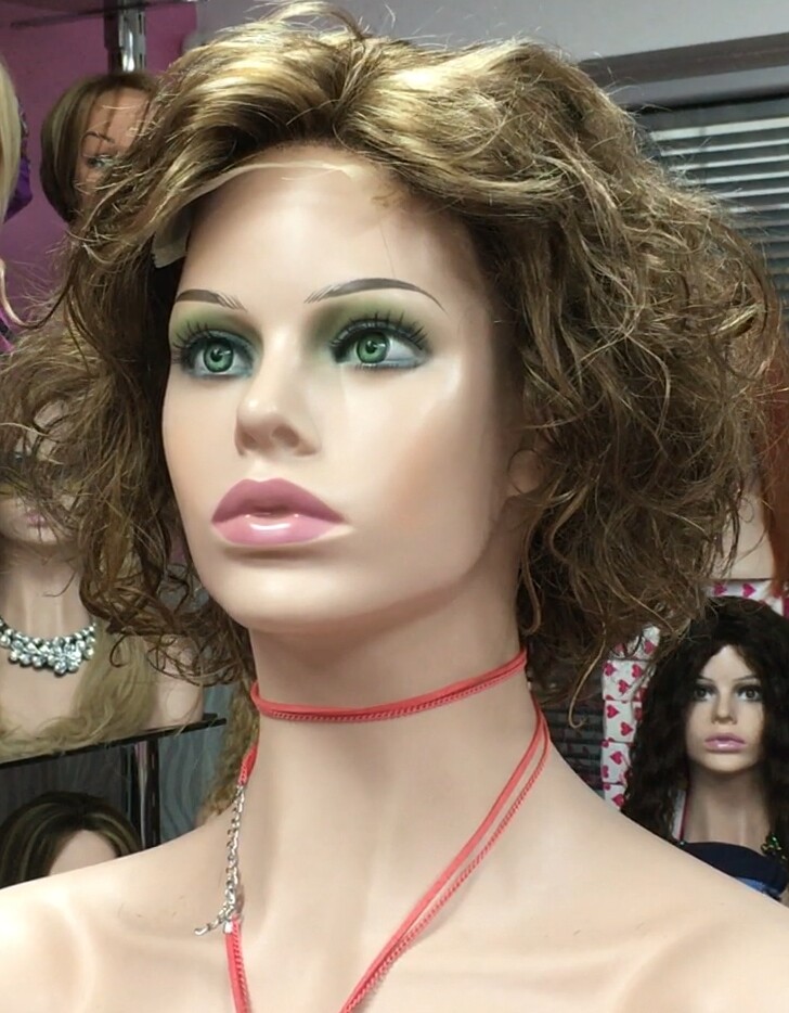 Peluca natural SOFIA-Difusor color 6.1 TOP TUL transparente