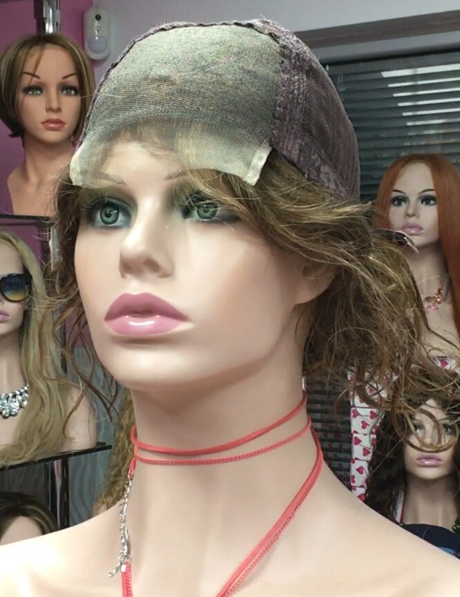 Peluca natural SOFIA-Difusor color 6.1 TOP TUL transparente