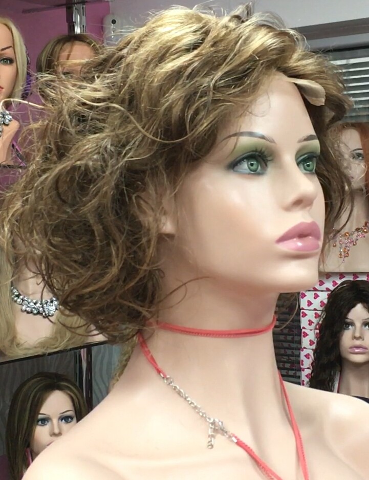 Peluca natural SOFIA-Difusor color 6.1 TOP TUL transparente
