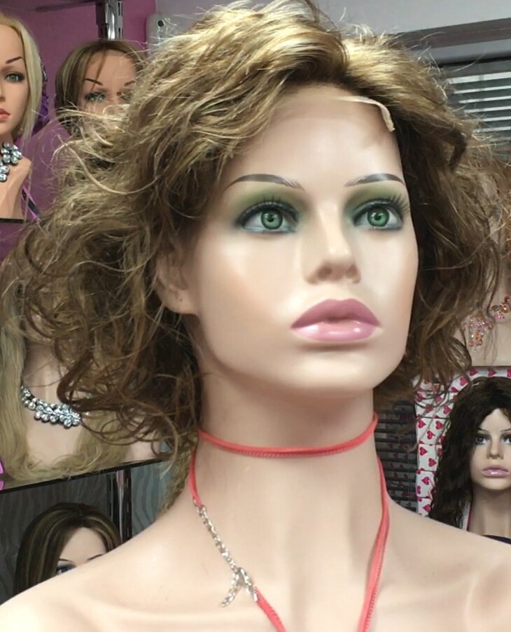 Peluca natural SOFIA-Difusor color 6.1 TOP TUL transparente