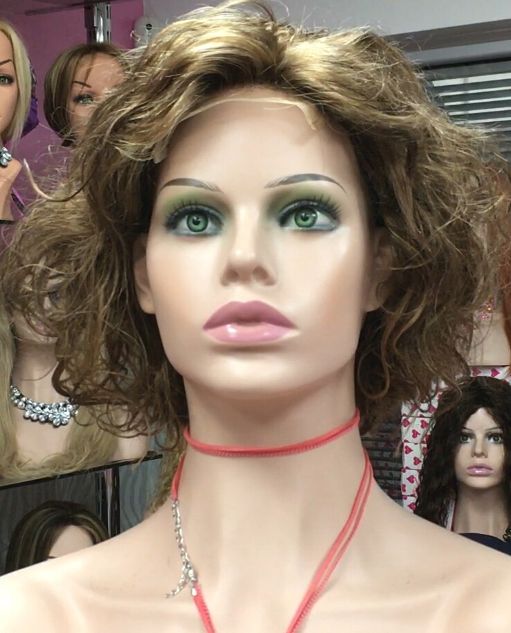 Peluca natural SOFIA-Difusor color 6.1 TOP TUL transparente