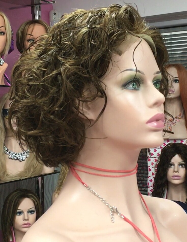 Peluca natural SOFIA-Difusor color 6 TUL transparente