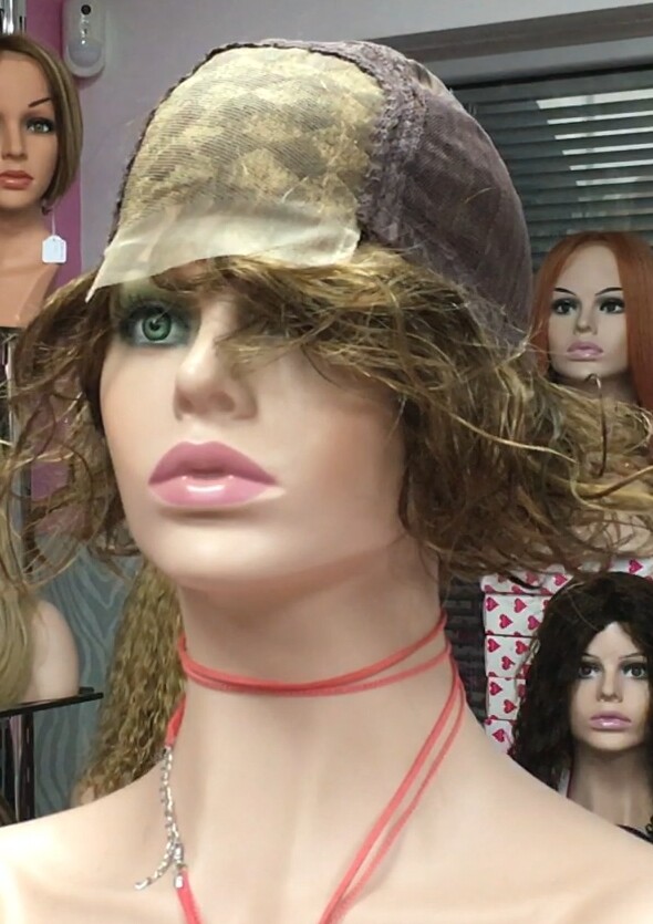 Peluca natural SOFIA-Difusor color 6/27 TOP TUL transparente