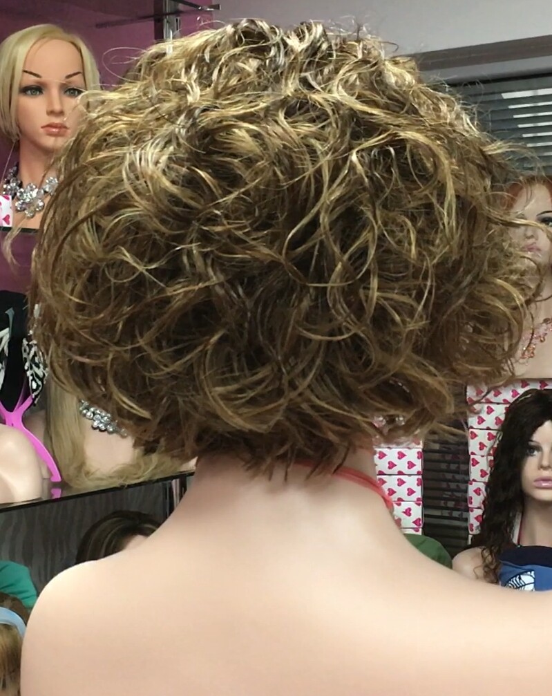 Peluca natural SOFIA-Difusor color 6/27 TOP TUL transparente