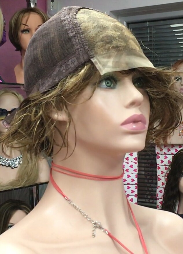 Peluca natural SOFIA-Difusor color 6/27 TOP TUL transparente